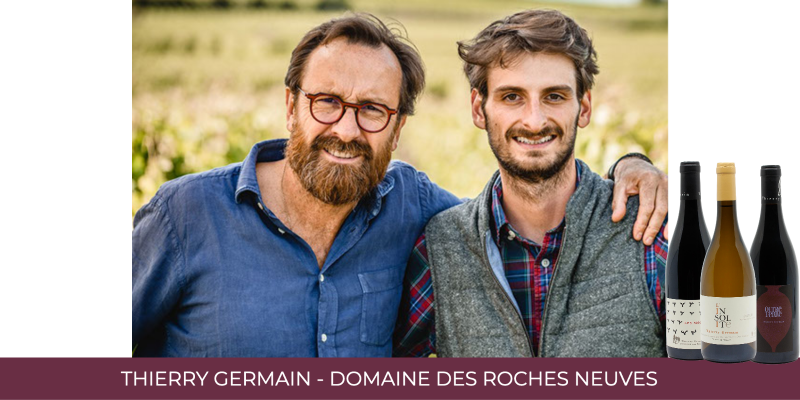Thierry Germain - Domaine des Roches Neuves : leader of the Saumur - Champigny appellation - Millèsime 2020